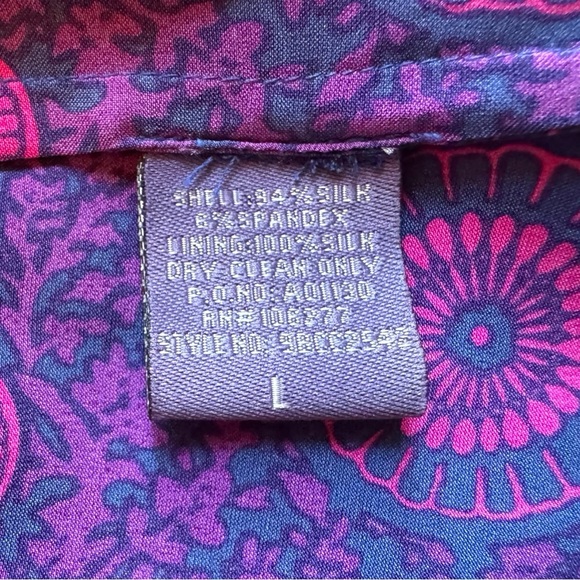 Hale Bob Boho Silk Blend Halter Top – Size L - Picture 8 of 11